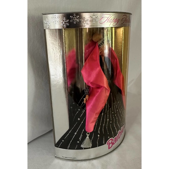 Happy Holidays Barbie Special Edition Vintage 1998 New in Box - Rare Misprint!! - Picture 6 of 13